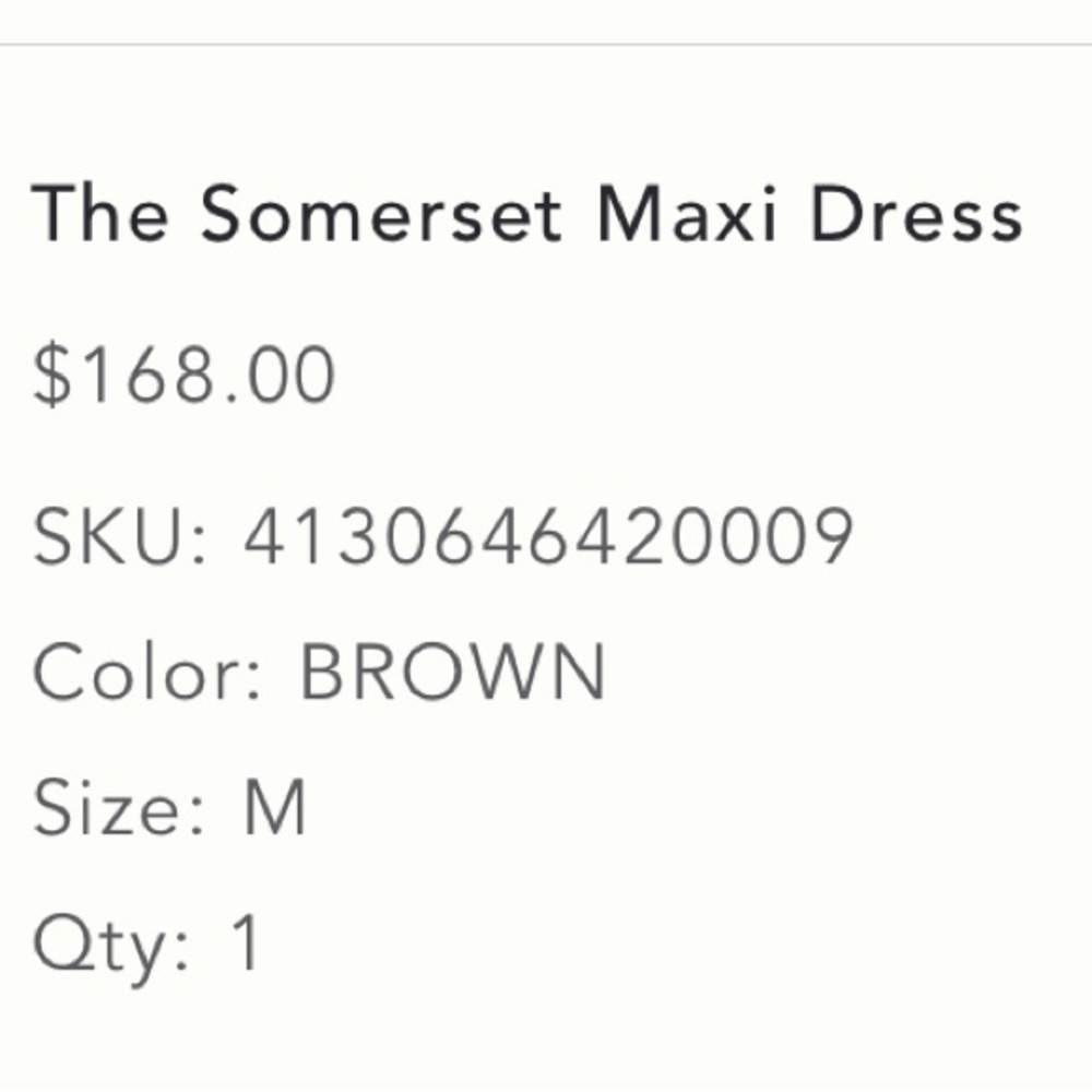 Anthropology Maxi dress - Picture 6 of 6